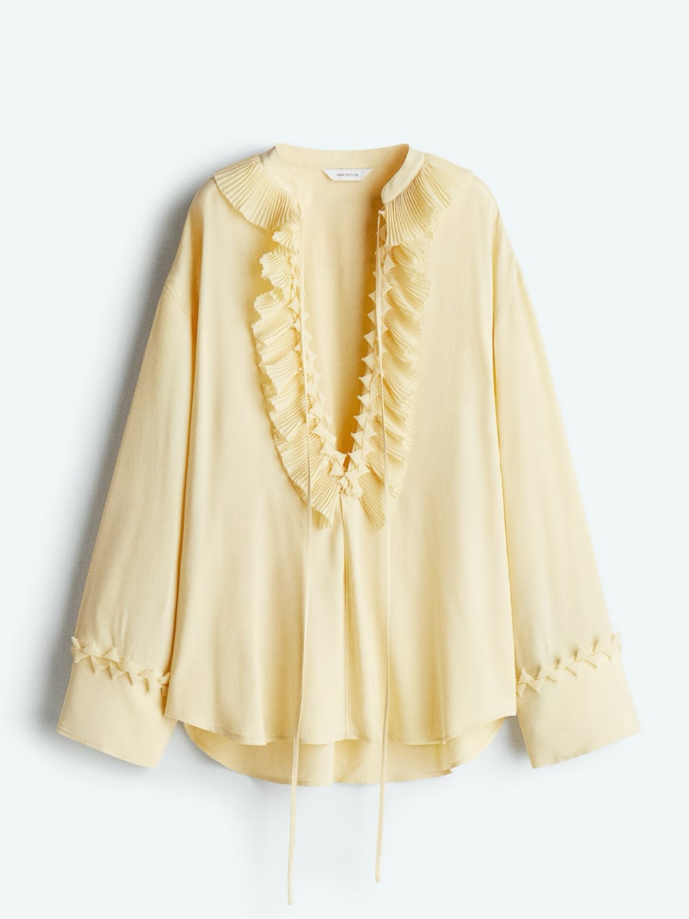 H&M Edition Ruffle Tunic NWT